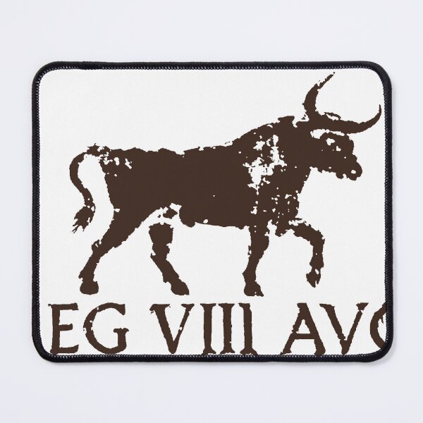 Item preview, Legio VIII Augusta Bull in Ancient Pigment designed and sold by The Abstract Vision.