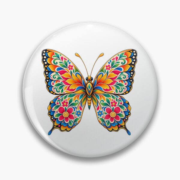 Item preview, Kaleido Mandala Floral Butterfly designed and sold by Myra365Art.