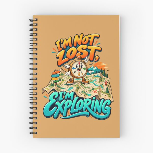 Item preview, Im Not Lost Im Exploring Compass designed and sold by MH Digital Studio .