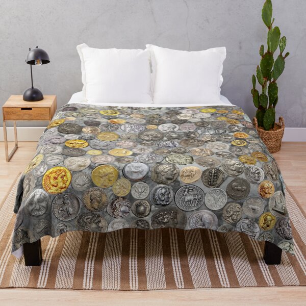 Item preview, Ancient Greek and Roman Coins Collage designed and sold by Kashmere1646.