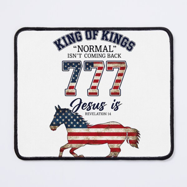 Item preview, King Of Kings Jesus Is Coming Back 777 Horse designed and sold by justinhmorton.