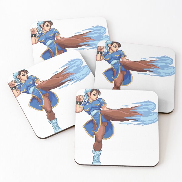Item preview, Chun-Li Lightning Kick 32-bit Retro Pixel Art designed and sold by Ctrl+AltGalaxy.