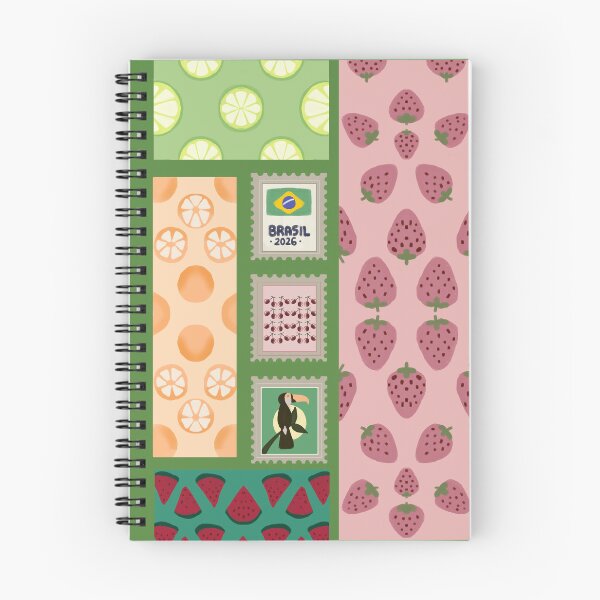Item preview, Fruit pattern with Brazilian seal.  designed and sold by Jelly Studio.