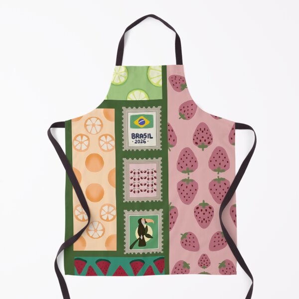 Item preview, Fruit pattern with Brazilian seal.  designed and sold by Jelly Studio.