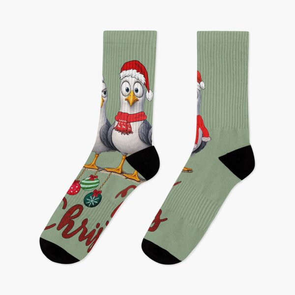 Item preview, Merry Christmas Seagulls Gift Funny Christmas Bird Xmas Australia Christmas Gift Men Woman Kids. designed and sold by Amelia ART G.
