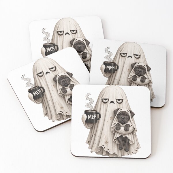 Item preview, Grumpy Cane Corso Ghost Halloween Mug designed and sold by luu phong.