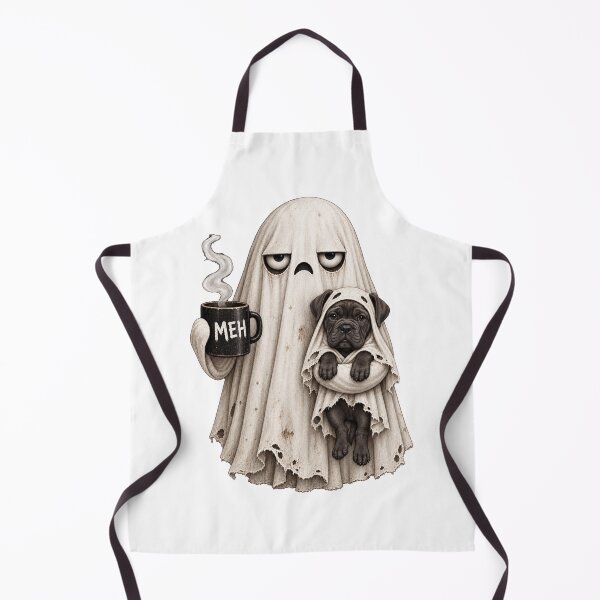 Item preview, Grumpy Cane Corso Ghost Halloween Mug designed and sold by luu phong.