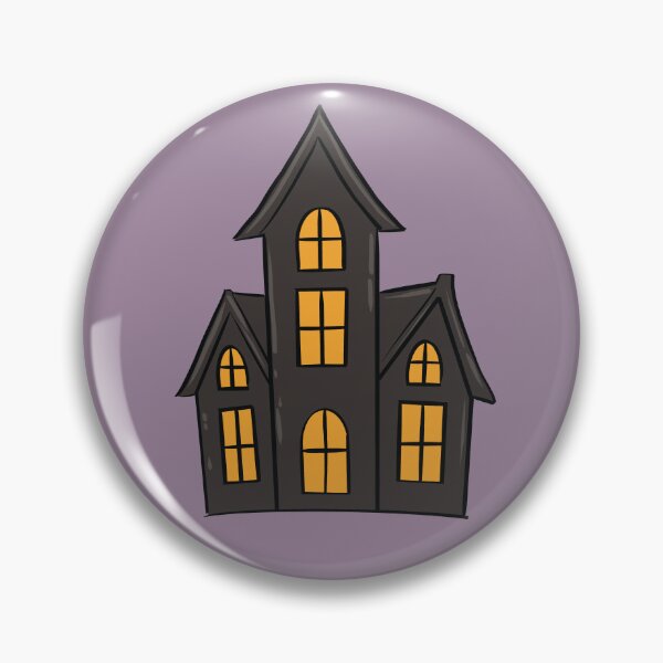 Item preview, Haunted House – Cozy Spooky Halloween Illustration designed and sold by sososweett.