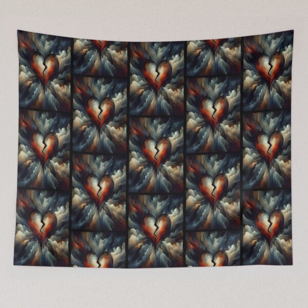 Item preview, Cloudy with the chance of a broken heart designed and sold by heatherbender3.