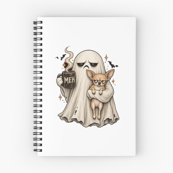 Item preview, Grumpy Chihuahua Ghost Halloween Mug designed and sold by luu phong.