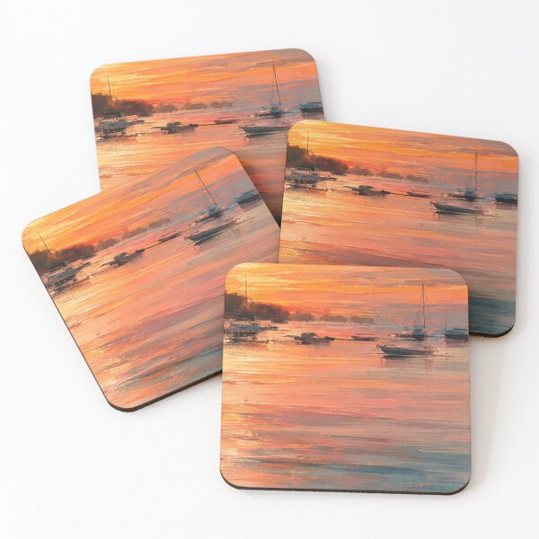 Item preview, Sailboats and Sunsets designed and sold by Paper&Palette.
