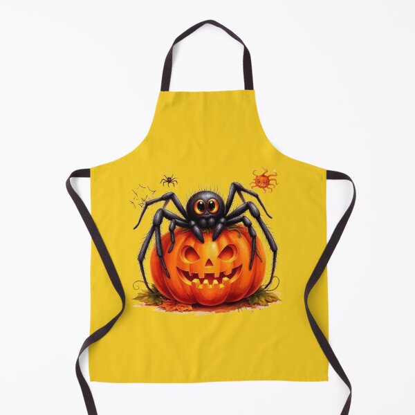 Item preview, Cute Halloween Spider on Jack O Lantern Pumpkin Spooky Autumn Design designed and sold by anemiche.