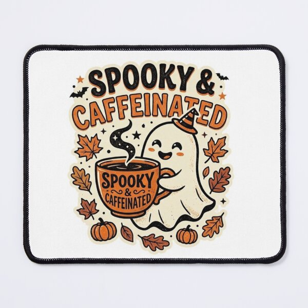 Item preview, Spooky and Caffeinated Ghost designed and sold by Thekingmus.