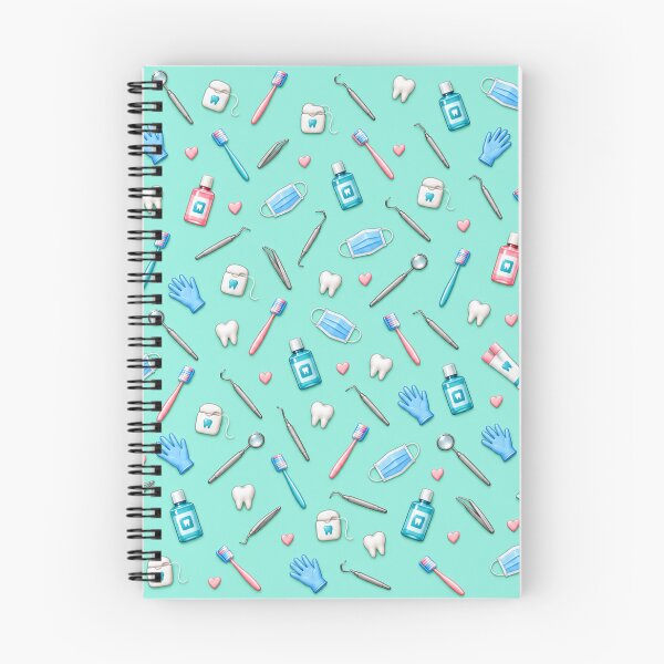 Item preview, Dental Hygienist Essentials – Cute Mint Dental Pattern designed and sold by HO•Designs.