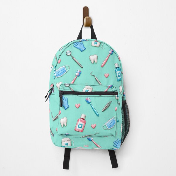 Item preview, Dental Hygienist Essentials – Cute Mint Dental Pattern designed and sold by HO•Designs.