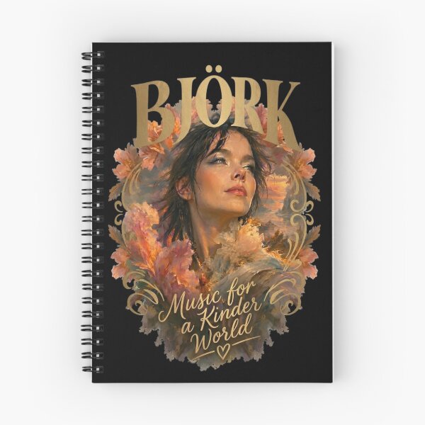 Item preview, BJORK Floral Portrait – Björk Ethereal Alternative Music Art designed and sold by MAJCO-ART.