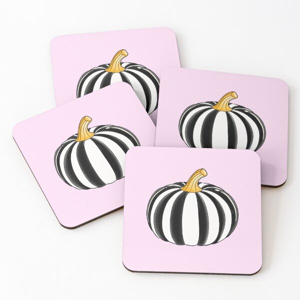 Item preview, Black and White and Pumpkin with Gold Stem designed and sold by Color Serenity by Alana C..