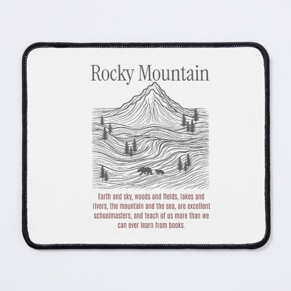 Item preview, Rocky Mountain National State Park Classic T-shirt Sticker designed and sold by ThinkNature!.