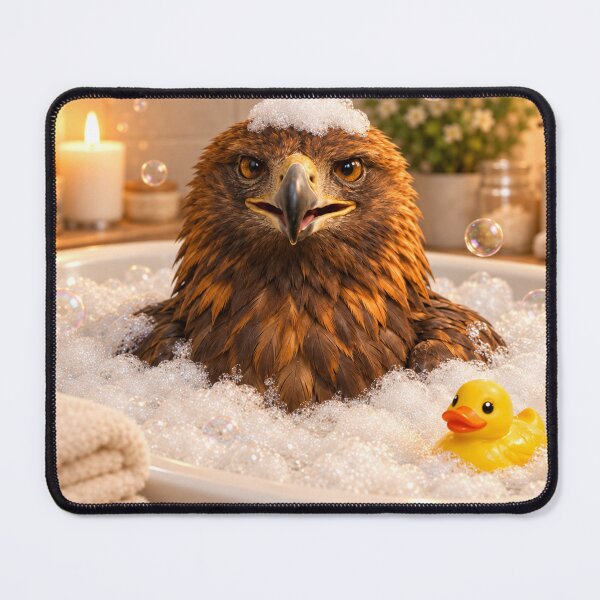 Item preview, Golden Eagle Bathtub Bubble Soak designed and sold by Sillytoe.