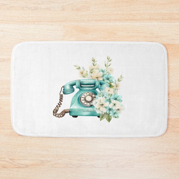 Artikelvorschau, Vintage-Telefon Wildblumen entworfen und verkauft von BaleOfelia.