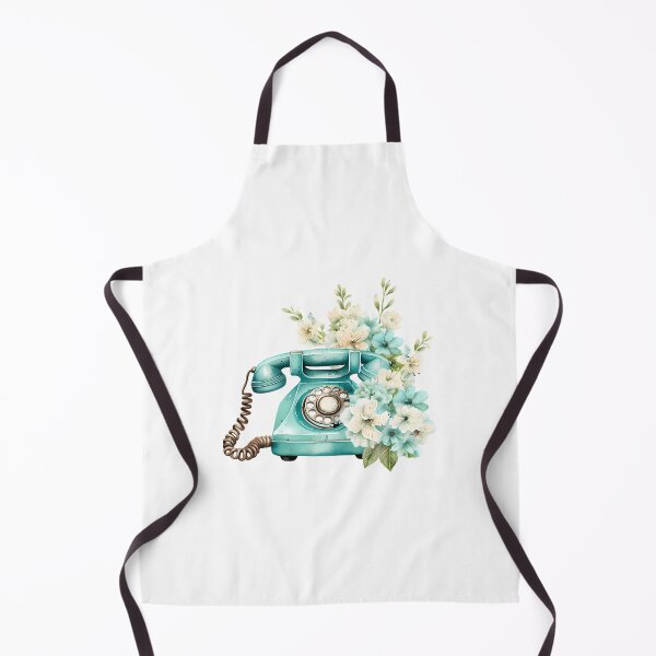 Item preview, Vintage Telephone Wild Flowers designed and sold by BaleOfelia.
