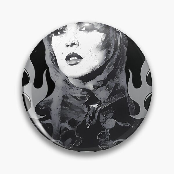 Item preview, Avant Pop Gothic Flame Border Portrait designed and sold by FrogPaintLab.