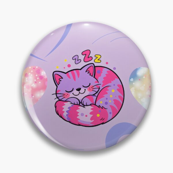 Item preview,  Cute Sleeping Cat Heart Art designed and sold by Azurart2.
