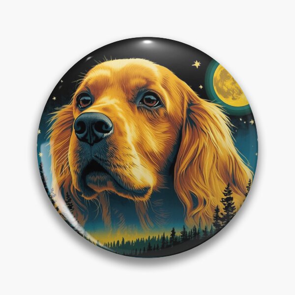 Item preview, Golden cocker spaniel 90s wildlife designed and sold by aponwao.