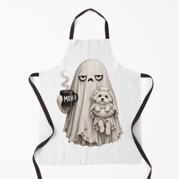 Item preview, Grumpy Maltese Ghost Halloween Mug designed and sold by luu phong.
