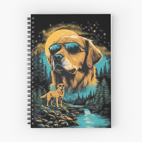 Item preview, Golden retriever with sunglasses 90s wildlife designed and sold by aponwao.
