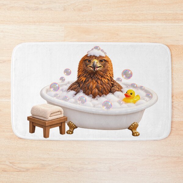 Item preview, Golden Eagle Bathtub Duck Day designed and sold by Sillytoe.