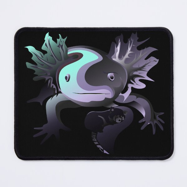 Item preview, 1Geometric Axolotl Portrait - Vaporwave Pastel Variant designed and sold by DB-Vector-Art.