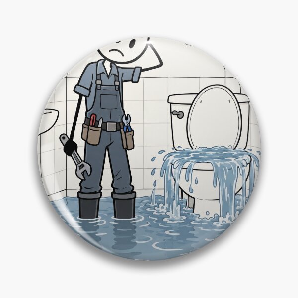 Item preview, Plumbing mishaps designed and sold by BillyMount.