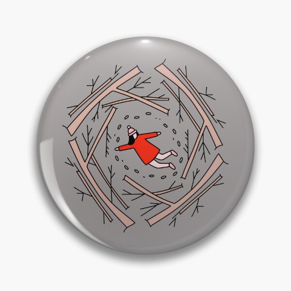 Item preview, Cozy Winter Forest Walk Minimalist Art-13 designed and sold by JuliaFranzusow.