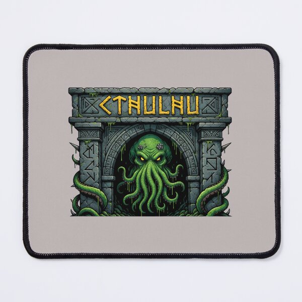Item preview, Cthulhu Mascot Logo Team Style-32 designed and sold by TanjaDiester.