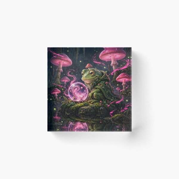 Item preview, The Frog Prophet Sees designed and sold by DemikunLira.