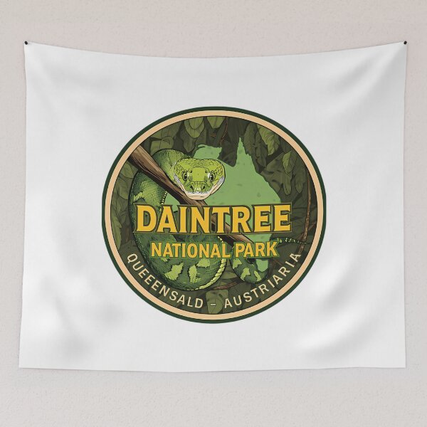 Item preview, Daintree National Park Queensland Australia Python Travel Souvenir designed and sold by BaleOfelia.