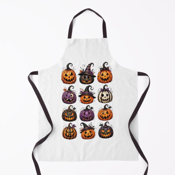 Item preview, Halloween Pumpkin Jack O Lantern Witch Hat Spooky Autumn Pumpkin Design designed and sold by anemiche.