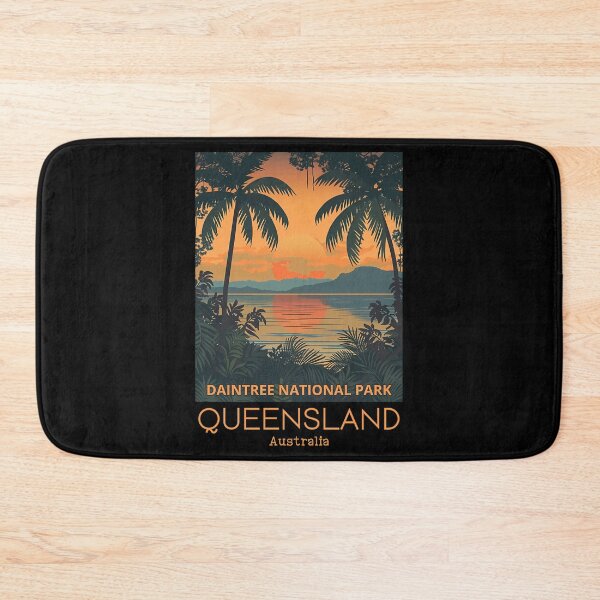 Item preview, A Vintage Travel Illustration Of Daintree National Park - Queensland - Australia designed and sold by BaleOfelia.