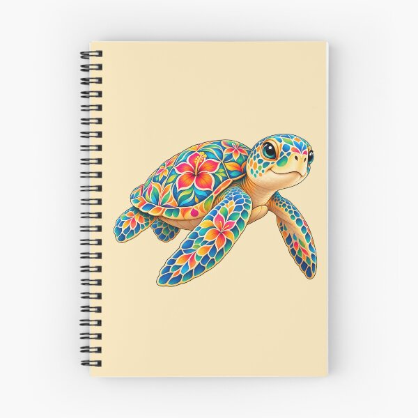 Item preview, Kaleido Floral Sea Turtle designed and sold by Myra365Art.