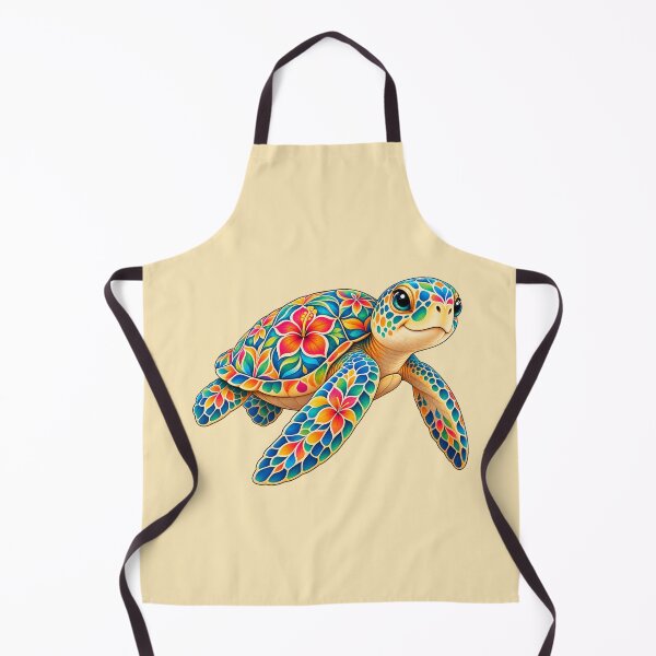 Item preview, Kaleido Floral Sea Turtle designed and sold by Myra365Art.