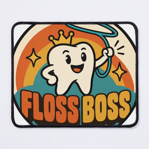 Item preview, Dental Hygienist Gift - Floss Boss designed and sold by RedRubyBubble.