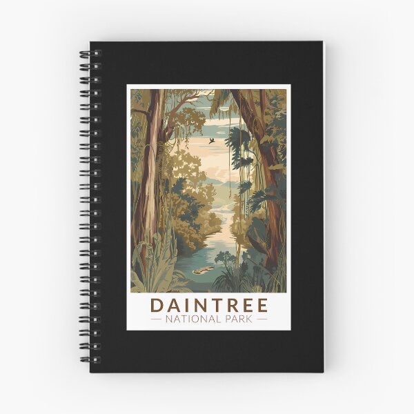 Item preview, Daintree National Park Travel Art Vintage designed and sold by BaleOfelia.