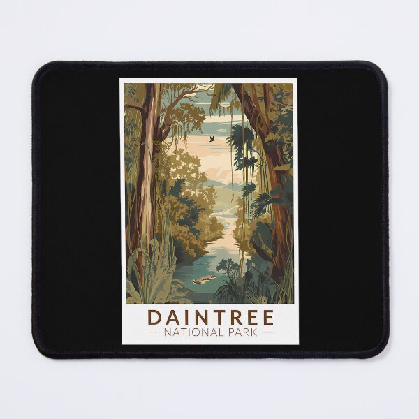 Item preview, Daintree National Park Travel Art Vintage designed and sold by BaleOfelia.
