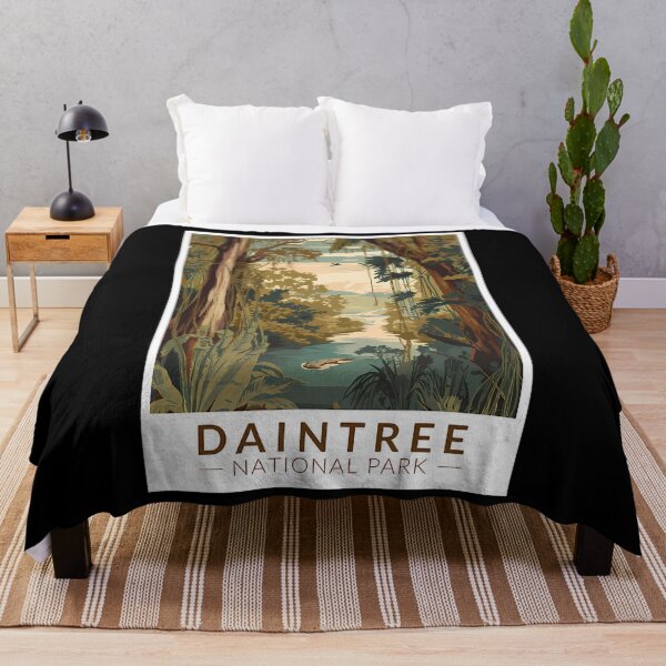 Item preview, Daintree National Park Travel Art Vintage designed and sold by BaleOfelia.