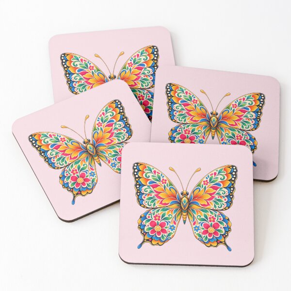 Item preview, Kaleido Mandala Floral Butterfly designed and sold by Myra365Art.