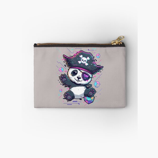 Item preview, Cute Baby Panda Pirate with Eye Patch & Skull Hat-29 designed and sold by TanjaDiester.