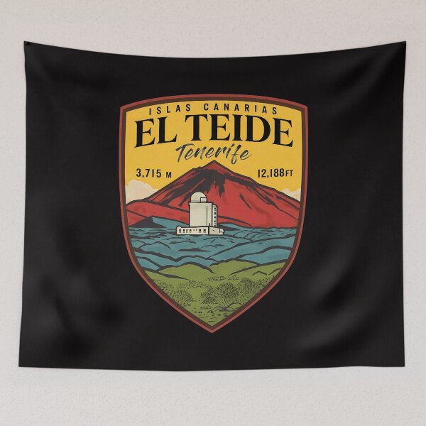Item preview, El Teide Tenerife Canary Islands Badge designed and sold by elias-harj-nook.