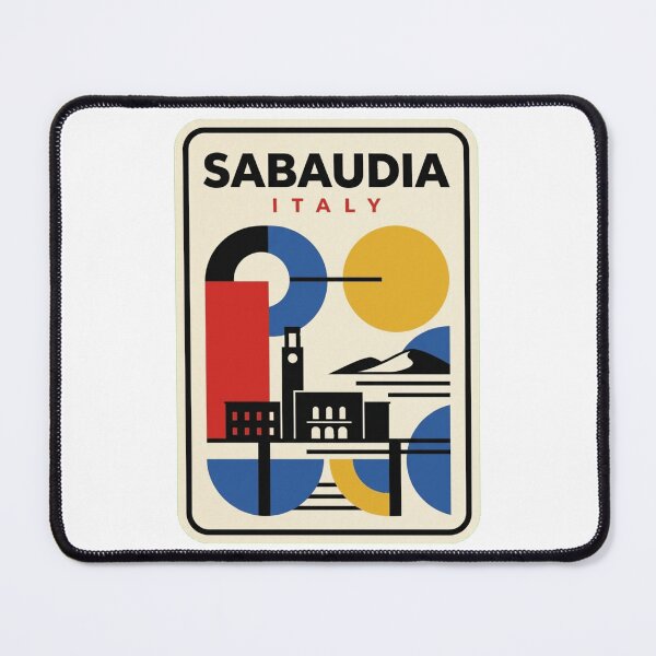 Item preview, Retro Sabaudia Bauhaus Geometric Skyline designed and sold by k3rstman1.