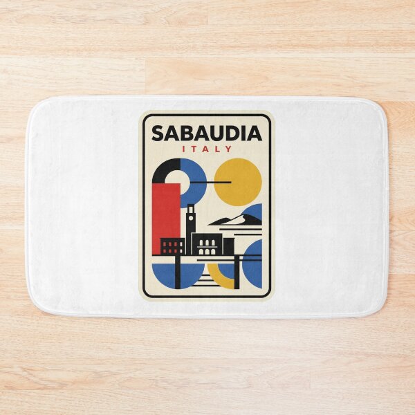 Item preview, Retro Sabaudia Bauhaus Geometric Skyline designed and sold by k3rstman1.